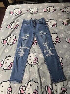 Wax Jean Women's Distressed Skinny Jeans